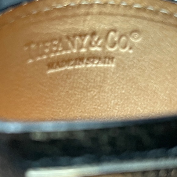 Tiffany & Co. Black Leather Phone/Card Case made in Spain - Picture 8 of 8
